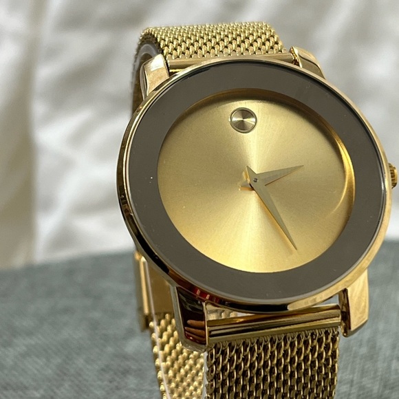 Stainless Steel Fashionable Simple Watch With Mesh Strap, Classic Waterproof. - Picture 7 of 10